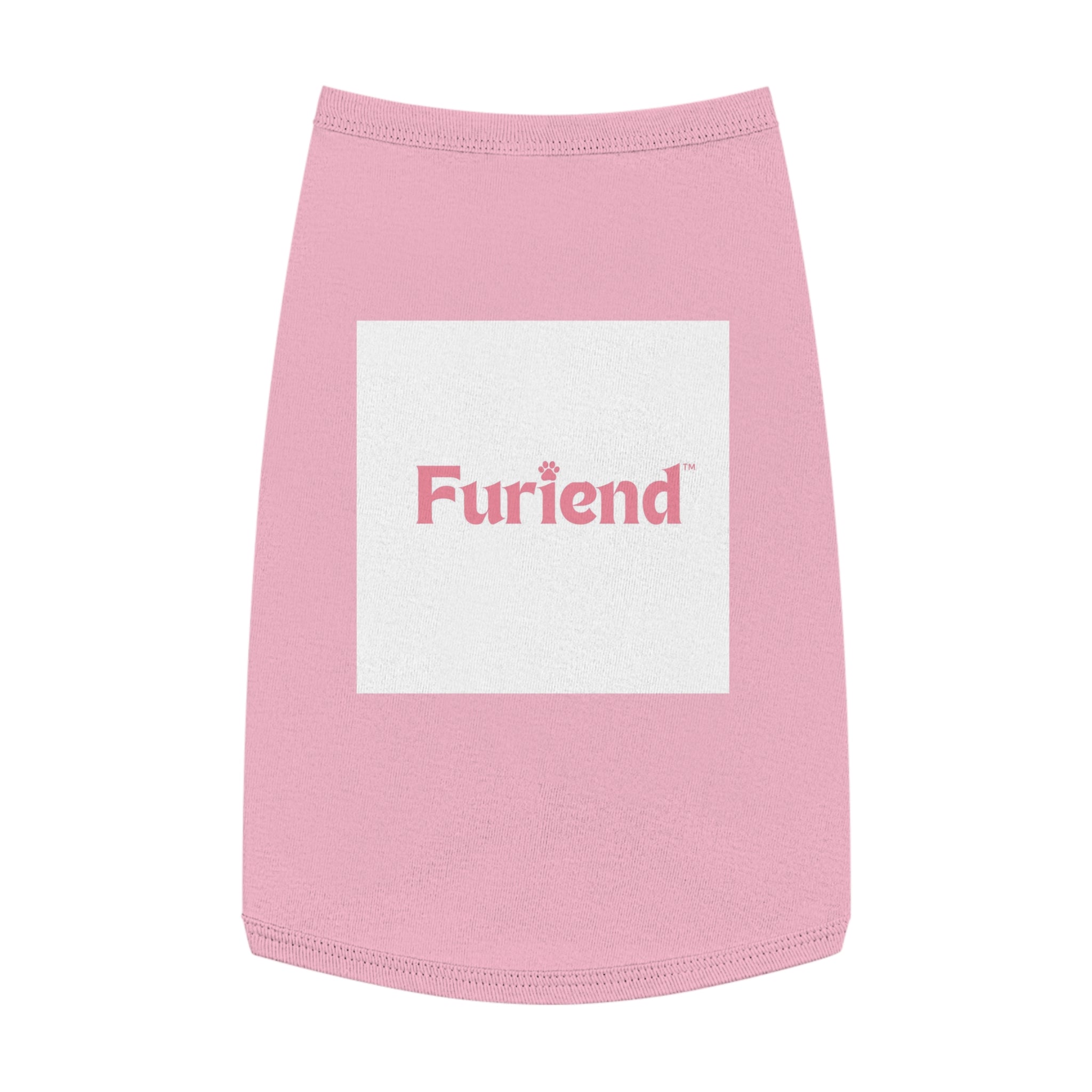 Custom Furiend Cute Pet Tank Top - Furiend Graphic, Dog Apparel, Cat Clothes, Summer Wear