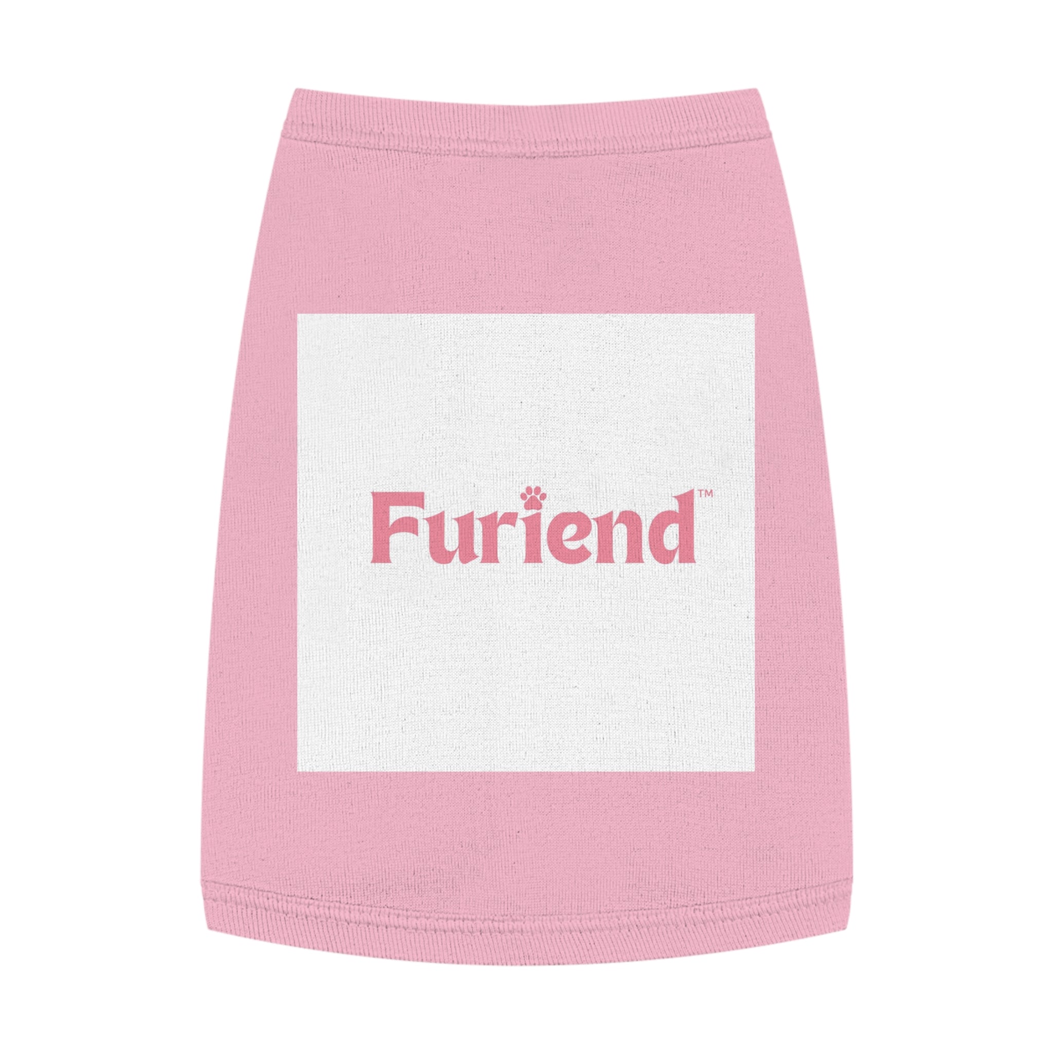 Custom Furiend Cute Pet Tank Top - Furiend Graphic, Dog Apparel, Cat Clothes, Summer Wear