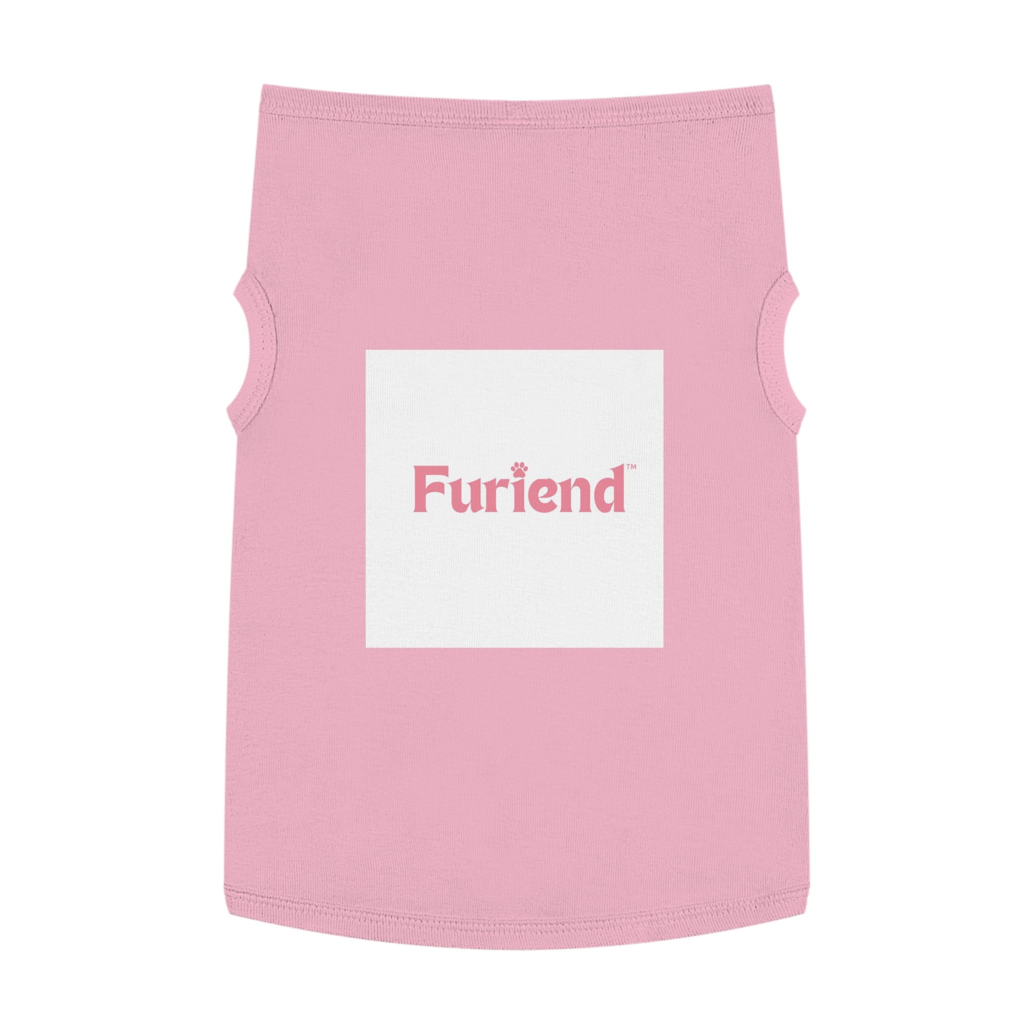 Custom Furiend Cute Pet Tank Top - Furiend Graphic, Dog Apparel, Cat Clothes, Summer Wear