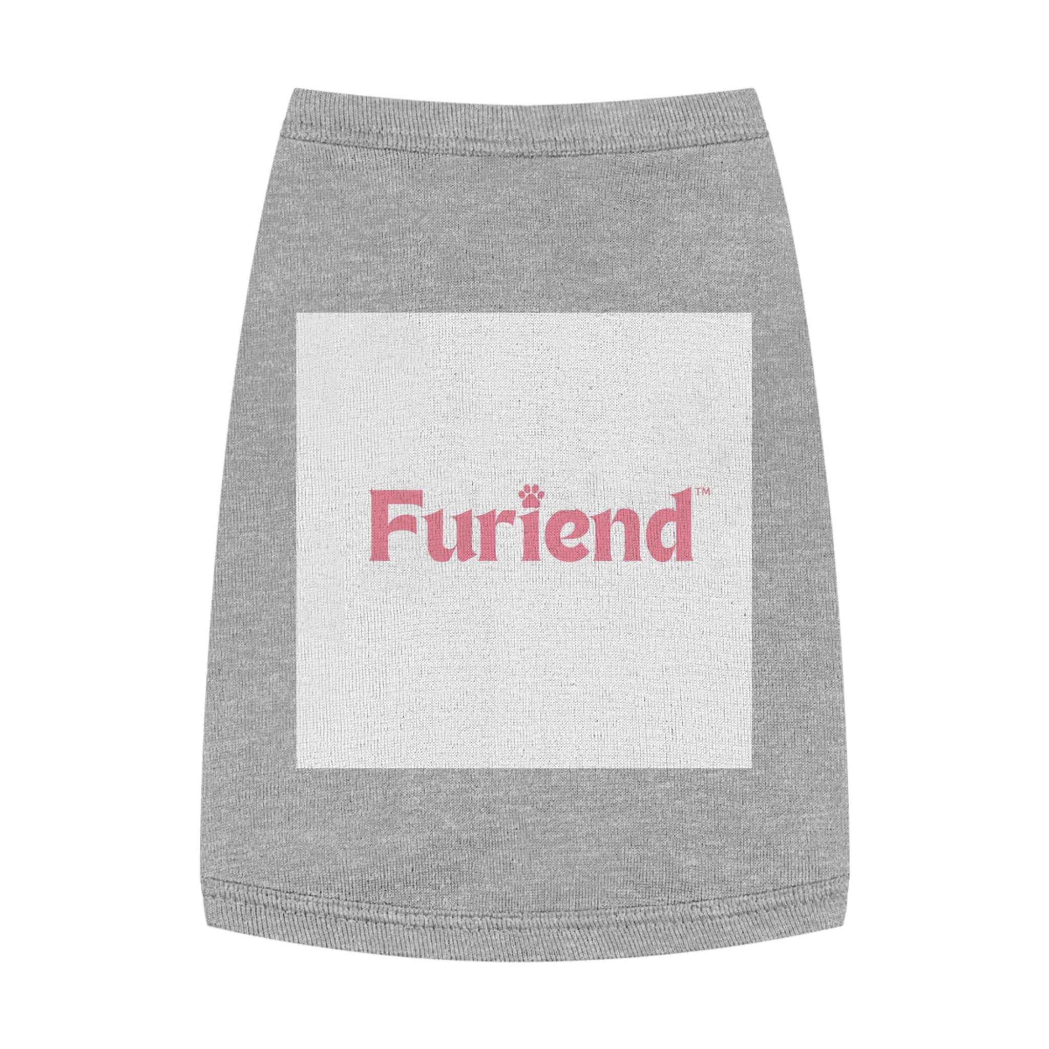 Custom Furiend Cute Pet Tank Top - Furiend Graphic, Dog Apparel, Cat Clothes, Summer Wear