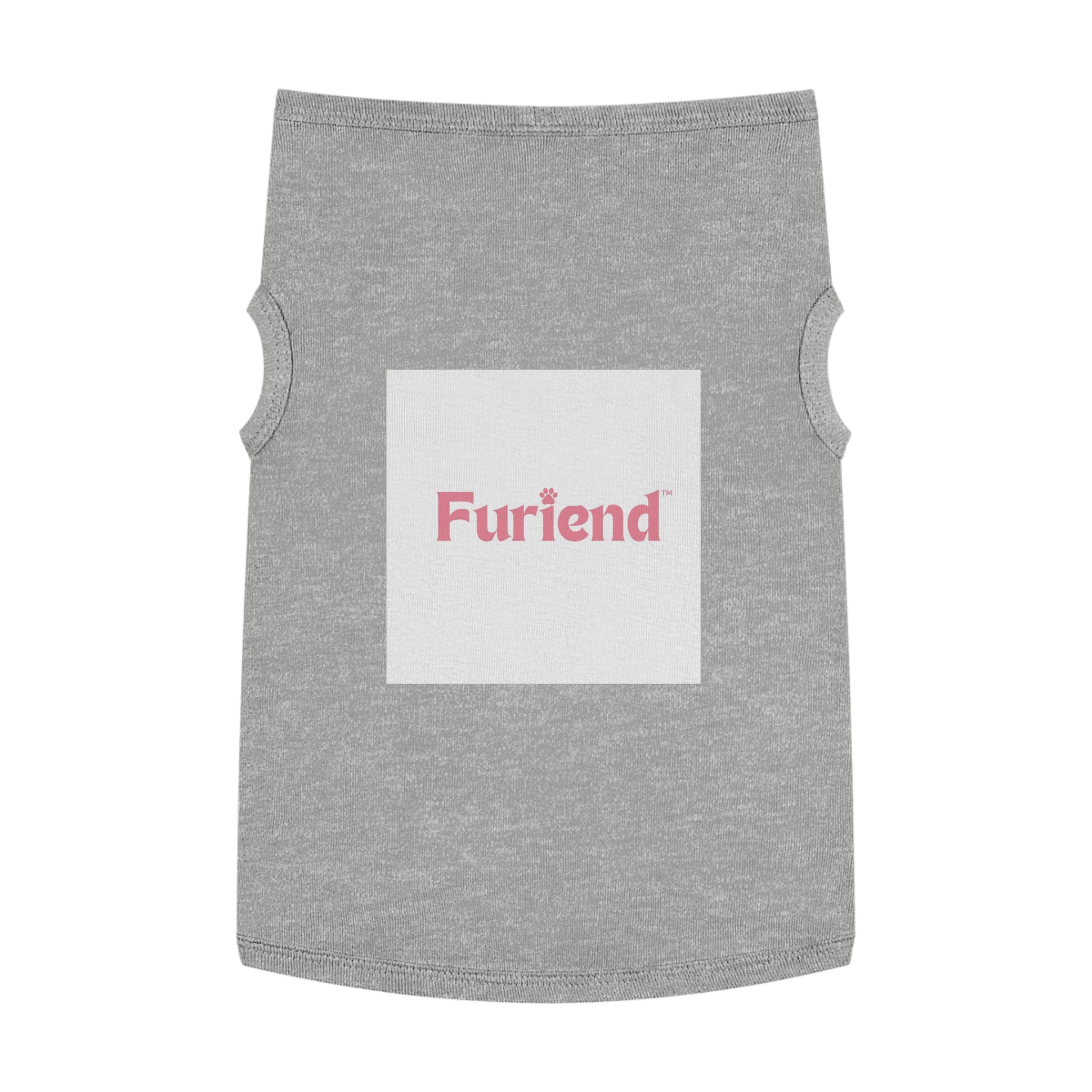 Custom Furiend Cute Pet Tank Top - Furiend Graphic, Dog Apparel, Cat Clothes, Summer Wear