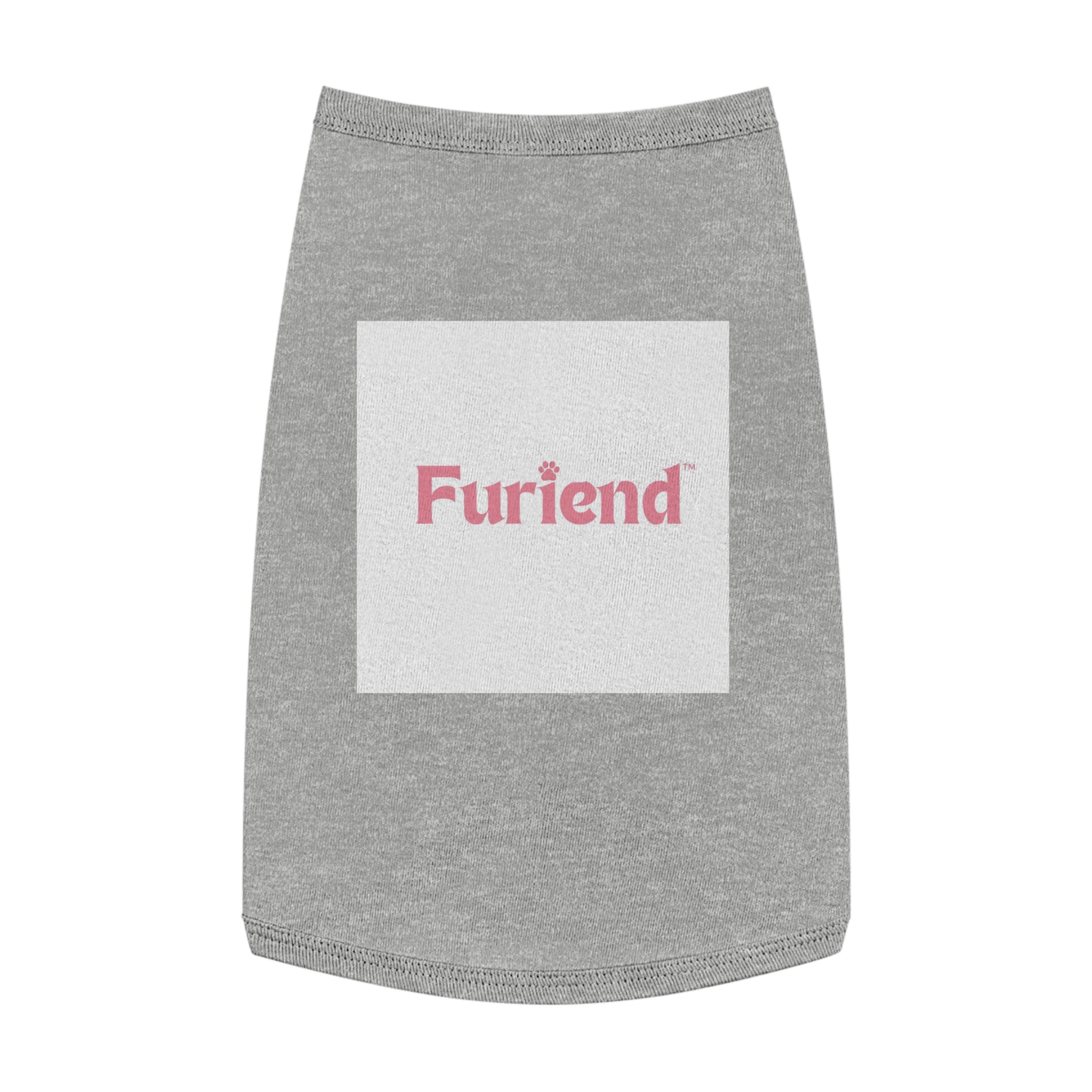 Custom Furiend Cute Pet Tank Top - Furiend Graphic, Dog Apparel, Cat Clothes, Summer Wear