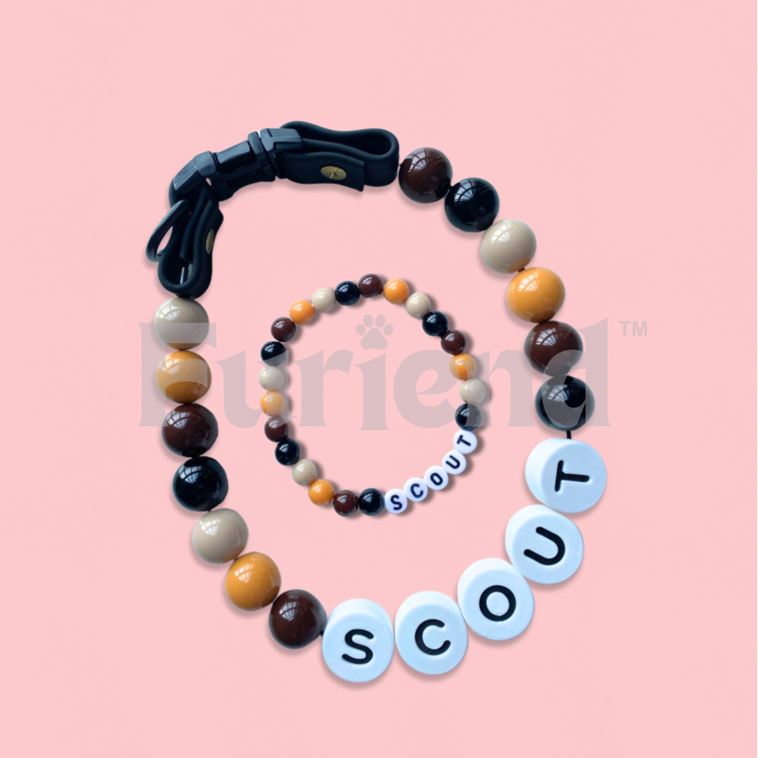 Furiend™ BFF Dog Collar + Free Matching Bracelet