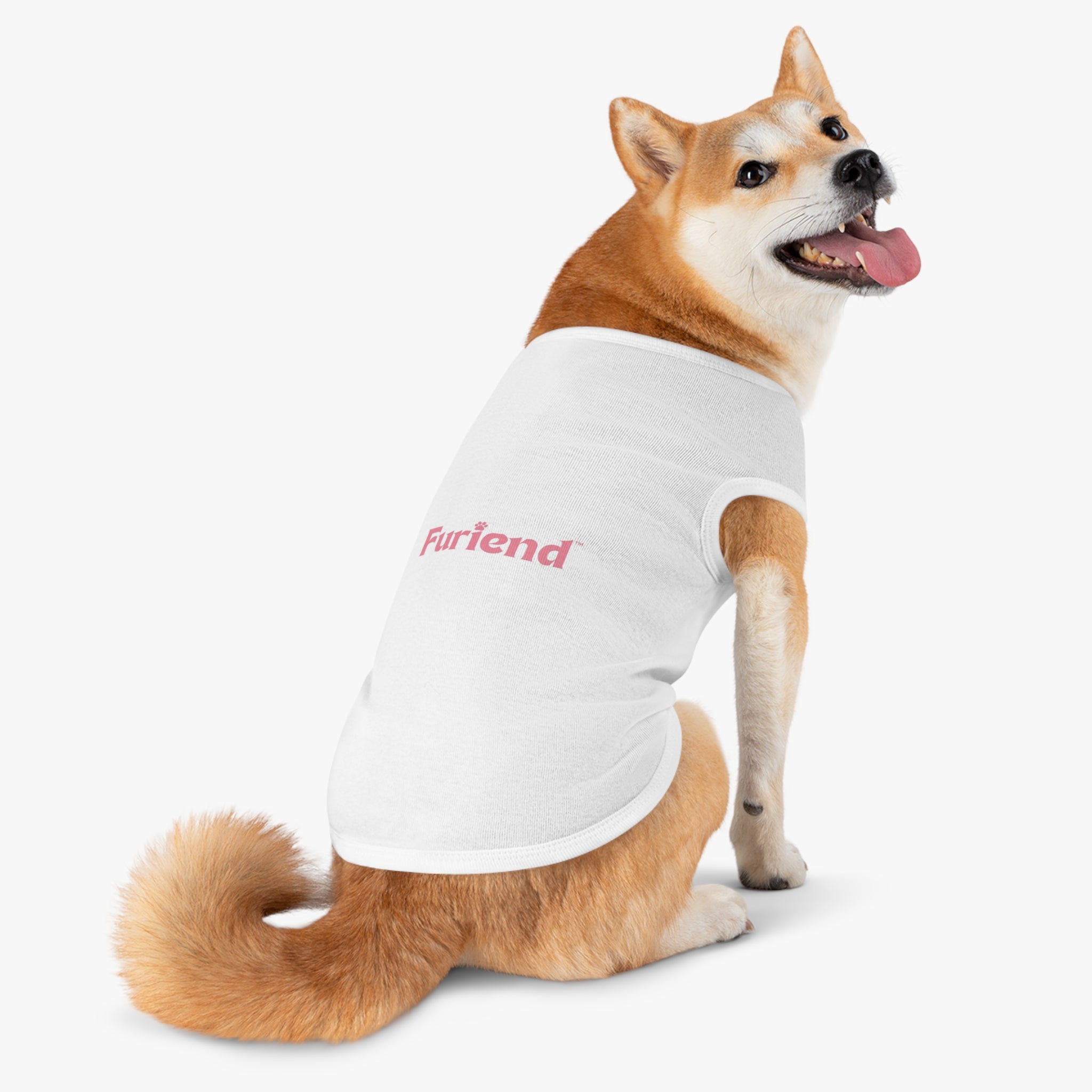 Custom Furiend Cute Pet Tank Top - Furiend Graphic, Dog Apparel, Cat Clothes, Summer Wear