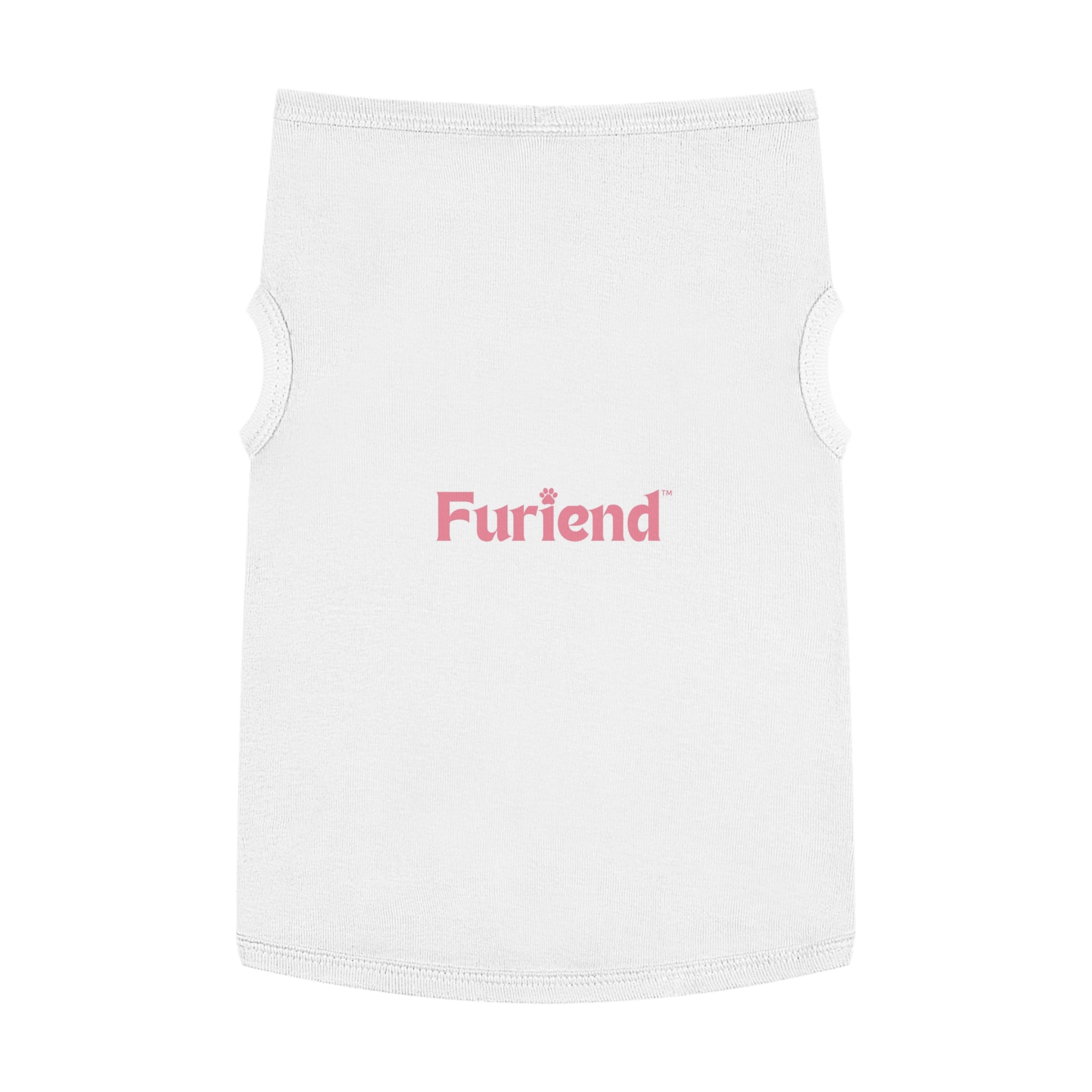 Custom Furiend Cute Pet Tank Top - Furiend Graphic, Dog Apparel, Cat Clothes, Summer Wear