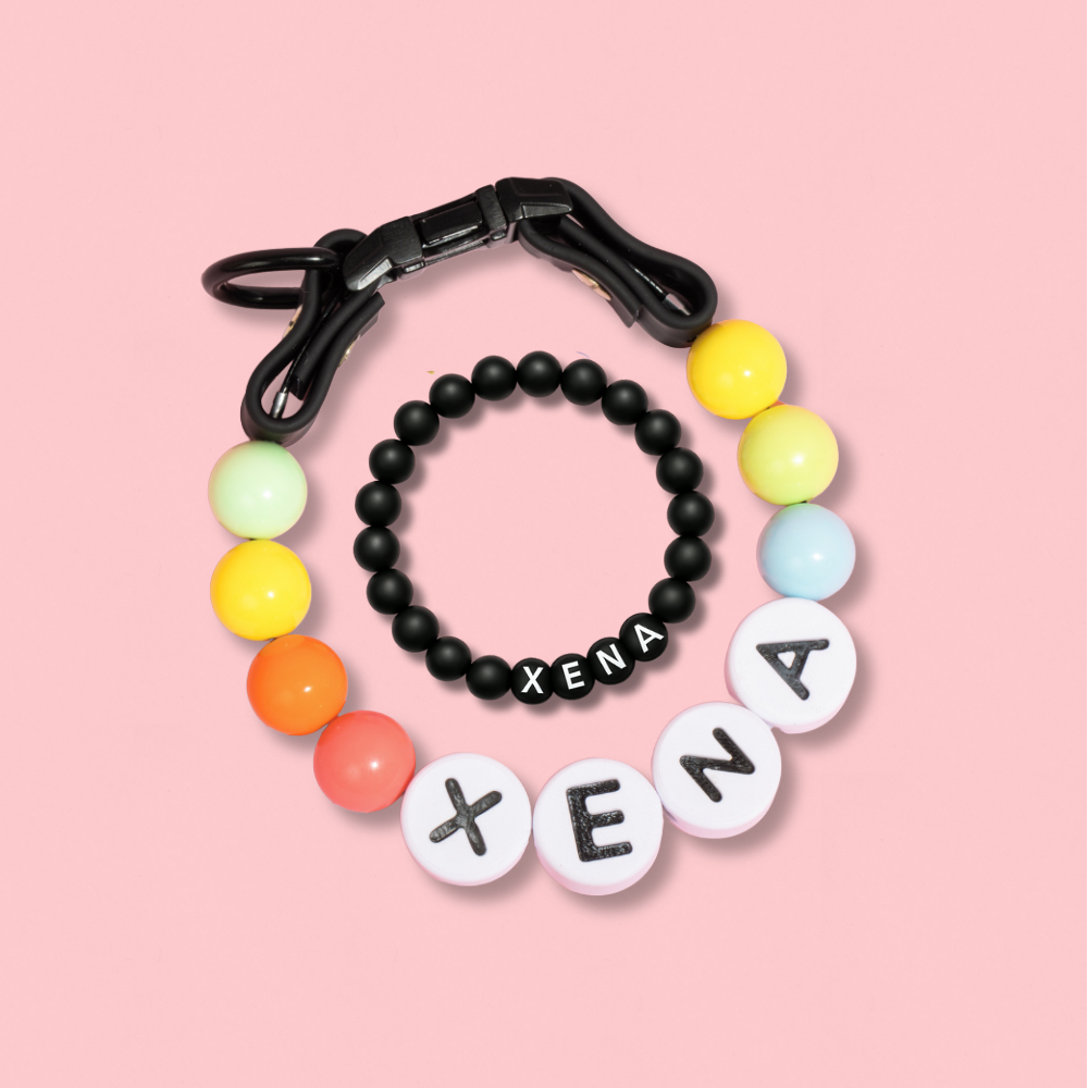 Furiend™ BFF Dog Collar + Free Matching Bracelet Man's Best Friend Collection