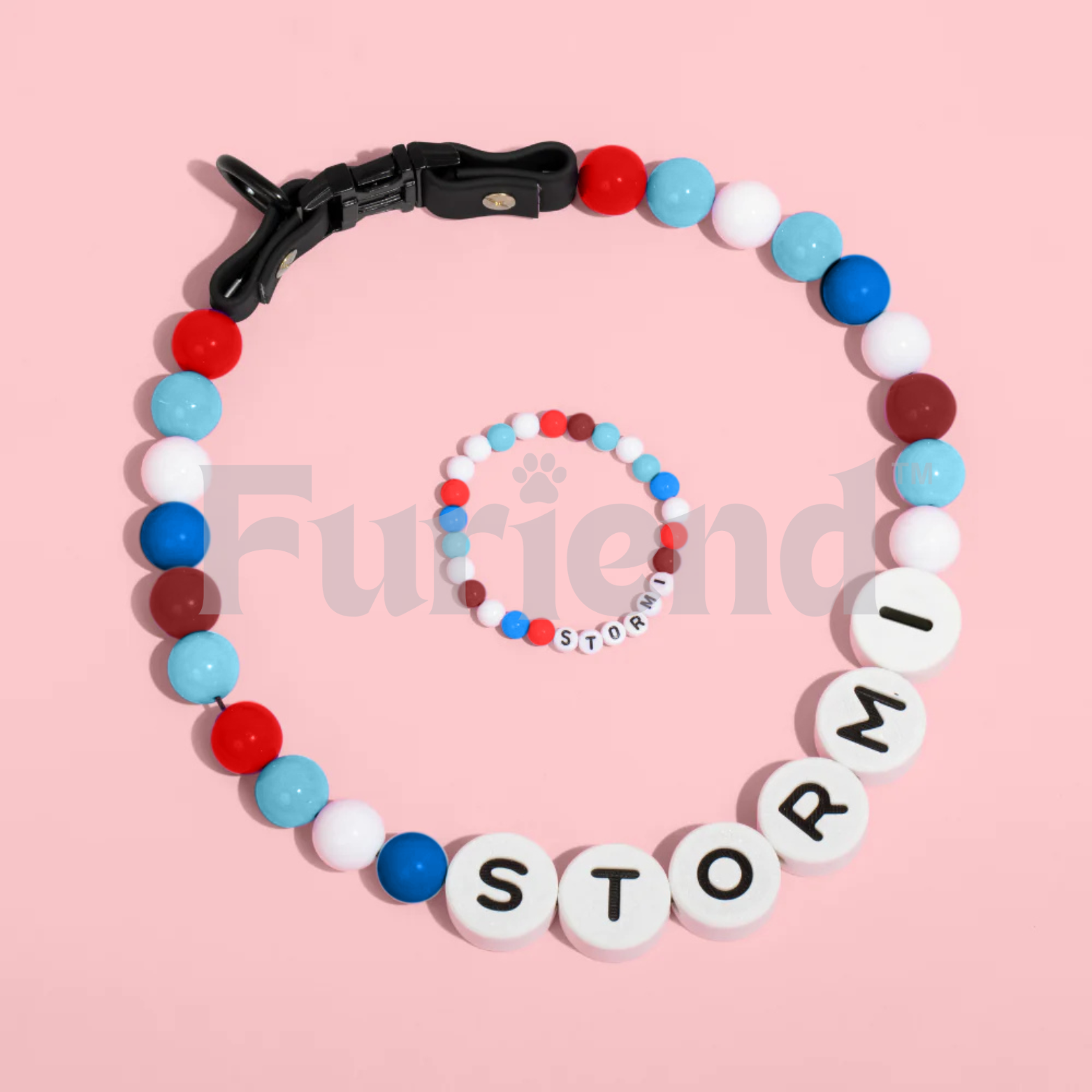 Furiend™ BFF Dog Collar + Free Matching Bracelet