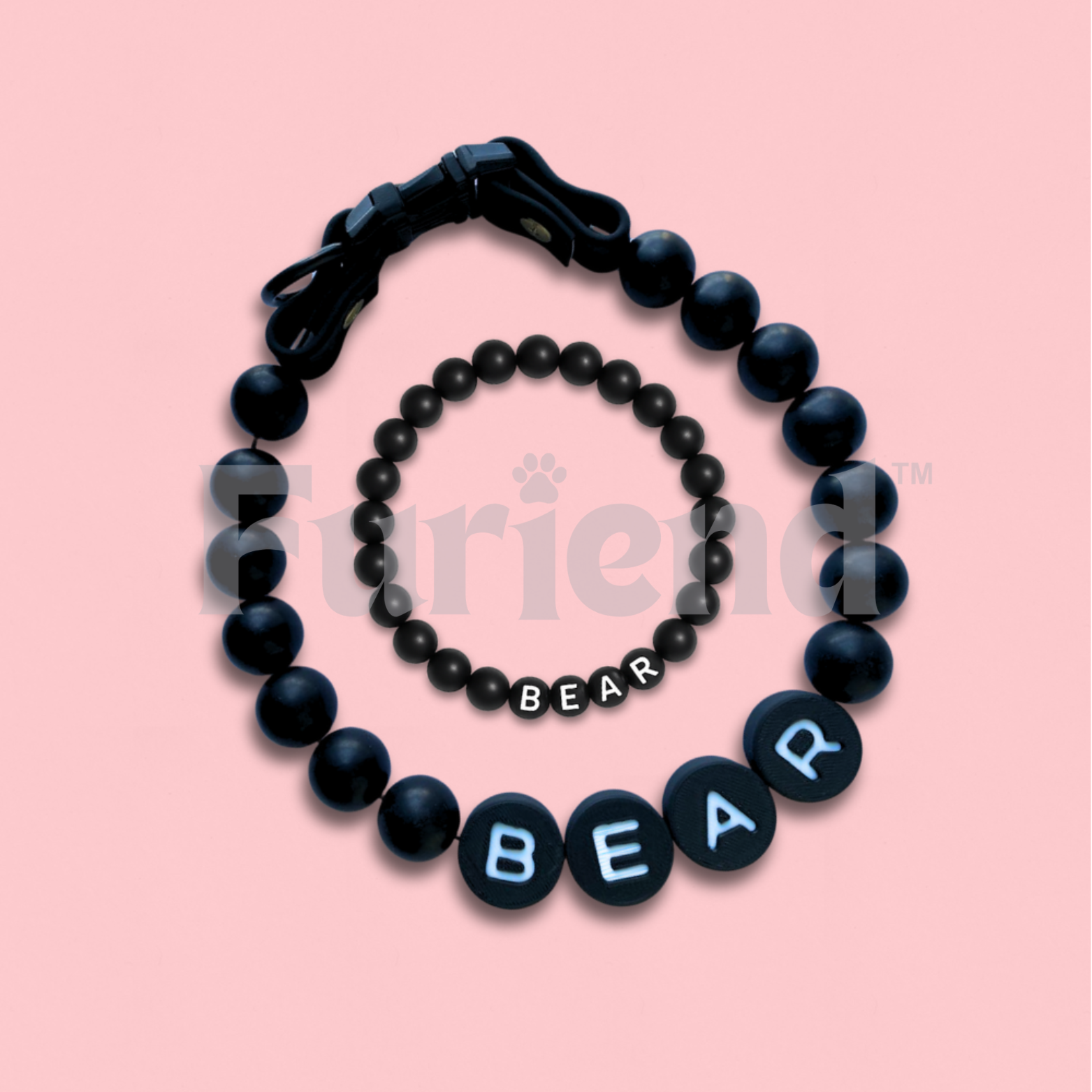 Furiend™ BFF Dog Collar + Free Matching Bracelet