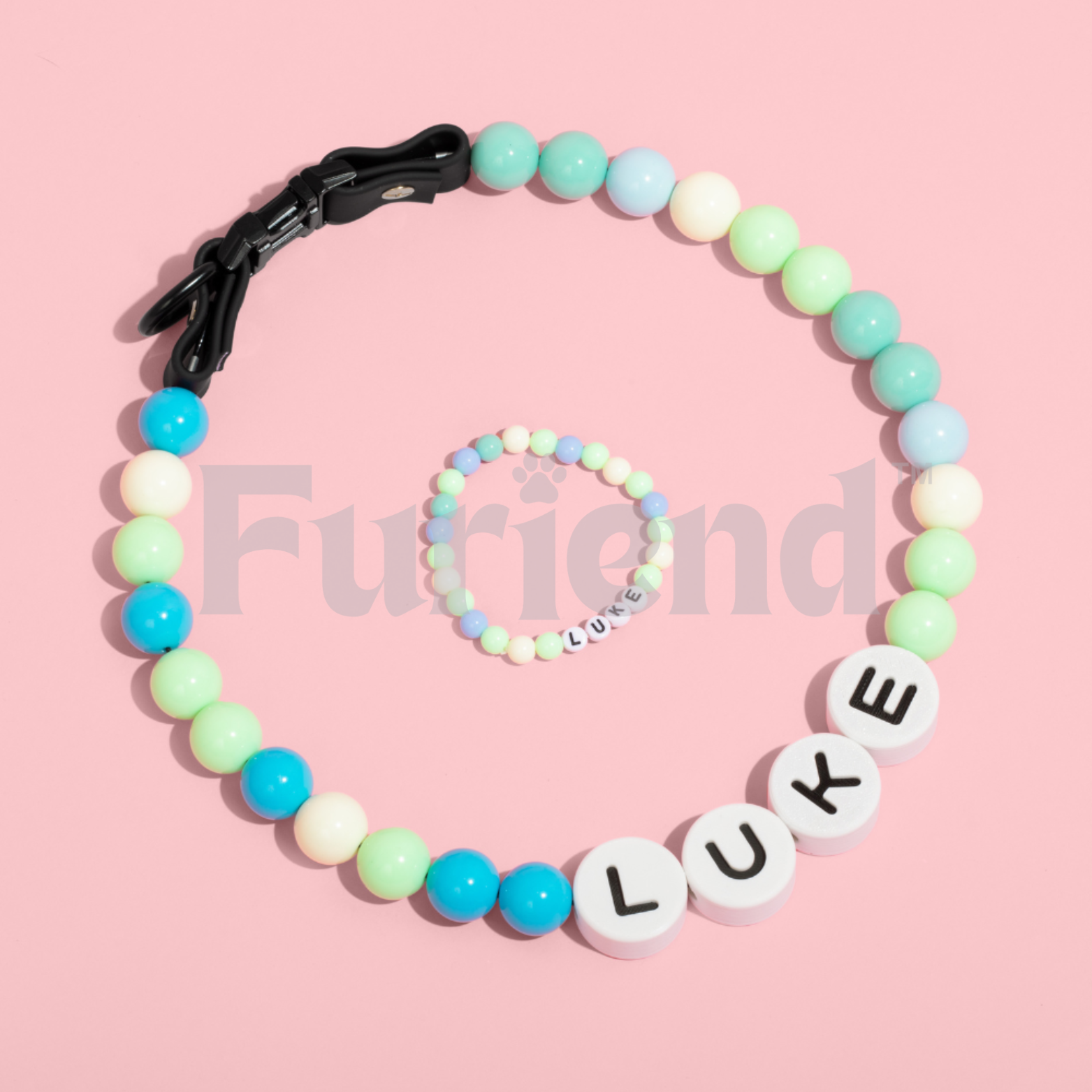 Furiend™ BFF Dog Collar + Free Matching Bracelet