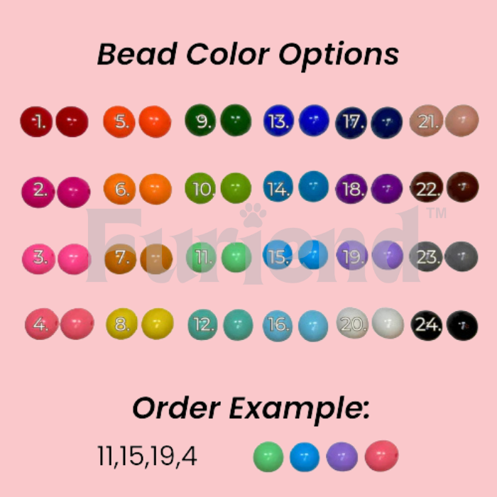 Custom Furiend™ BFF Dog Collar + Free Matching Bracelet | You Choose the Colors